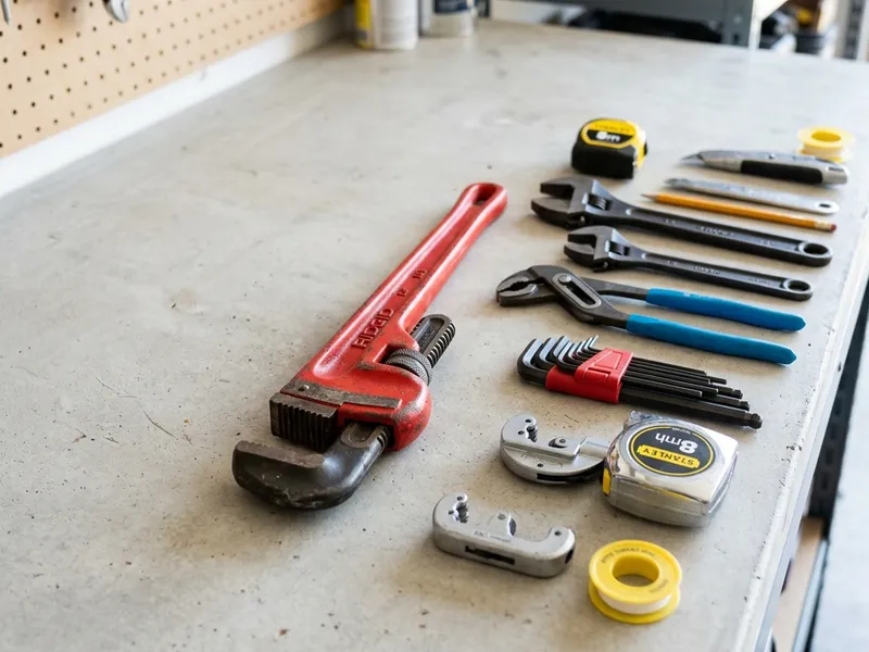 Professional plumbers in Prichard, AL equipped with top-tier tools for residential and commercial plumbing services.